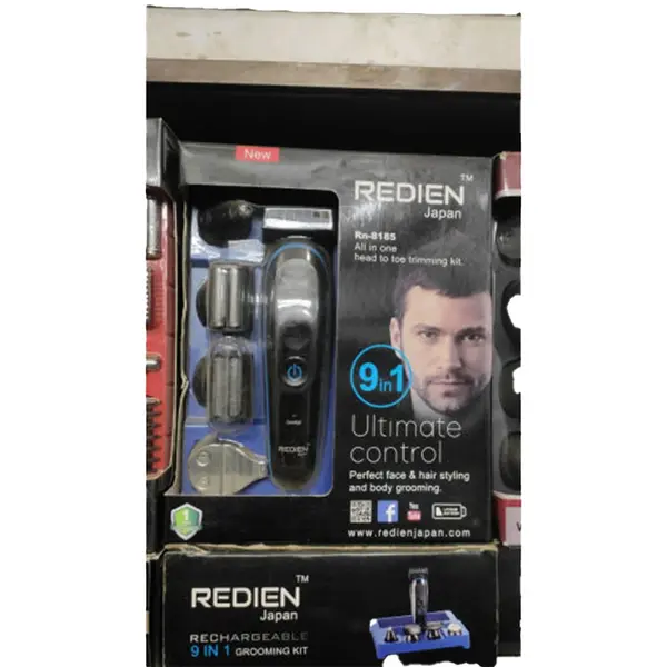 Redien RN-8185 Professional Por Beard Grooming Kit – View 3